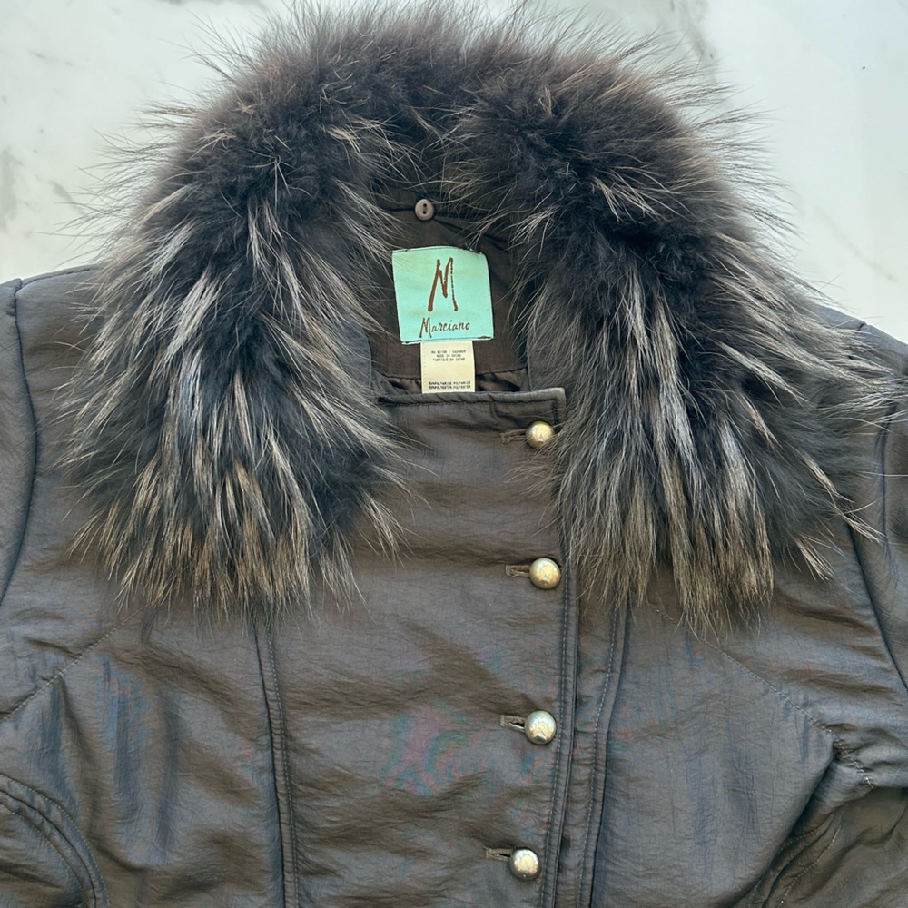 Vintage Marciano size 6 Bomber Jacket - Picture 7 of 16